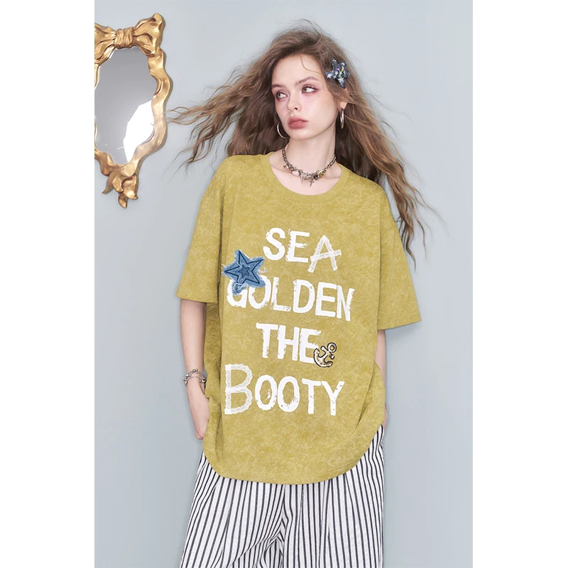 ELFSACK ヴィンテージアシッドウォッシュグラフィック  - Acid Wash Vintage Graphic T Shirt のレビューと価格